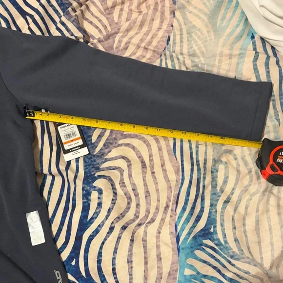 HEAD Men's Dark Blue Long Sleeve Tee - Picture 8 of 9